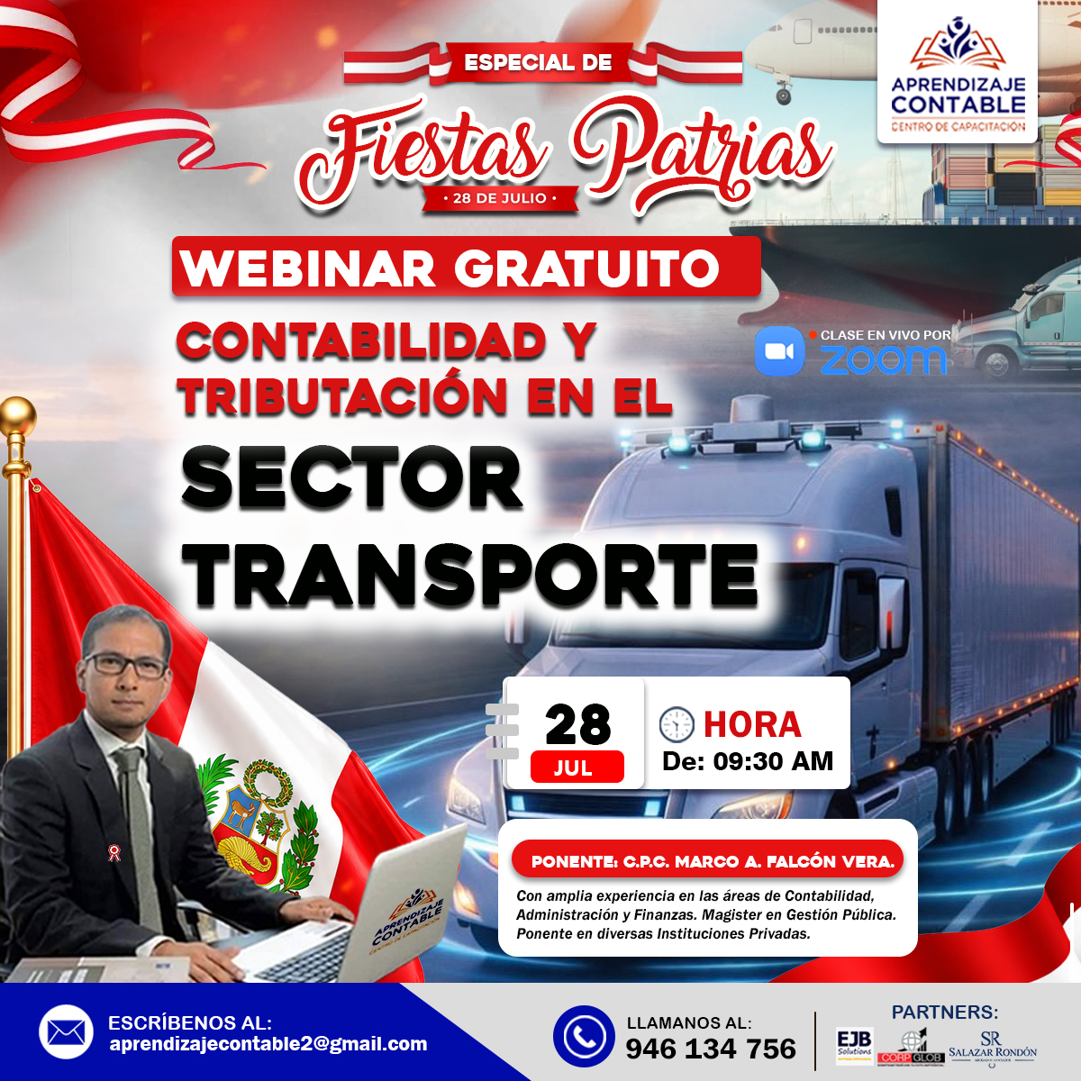 Webinar CONTABILIDAD Y TRIBUTACIÓN EN EL SECTOR TRANSPORTE